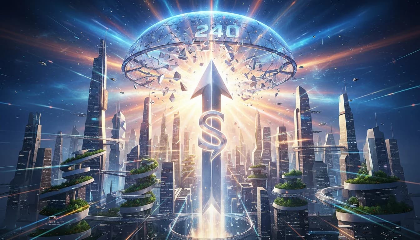 Solana will be greater than 240 USD on Jan 25, 2026