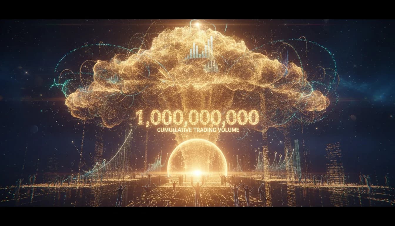 thesuper.market reaches $1 billion in cumulative trading volume